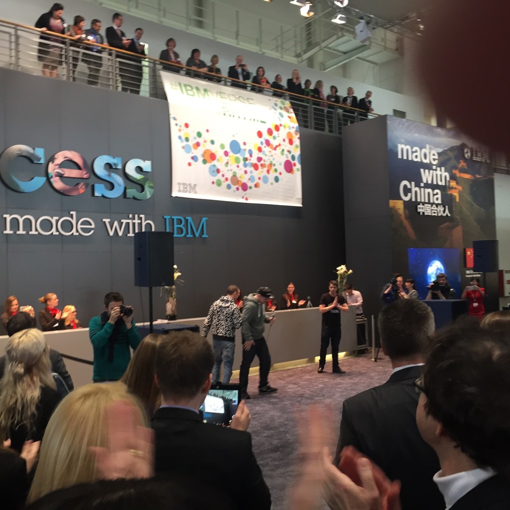 Beatbox am Mittwoch auf dem IBM Stand. Zu hören auch hier im Blog.