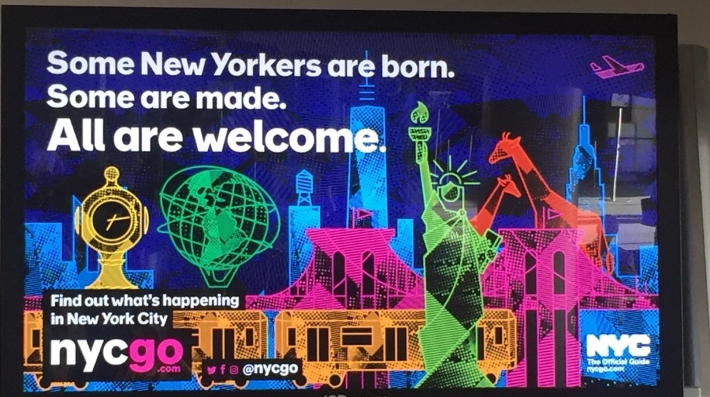 Fotografiert: Some New Yorkers are born. Some are made. All are welcome.