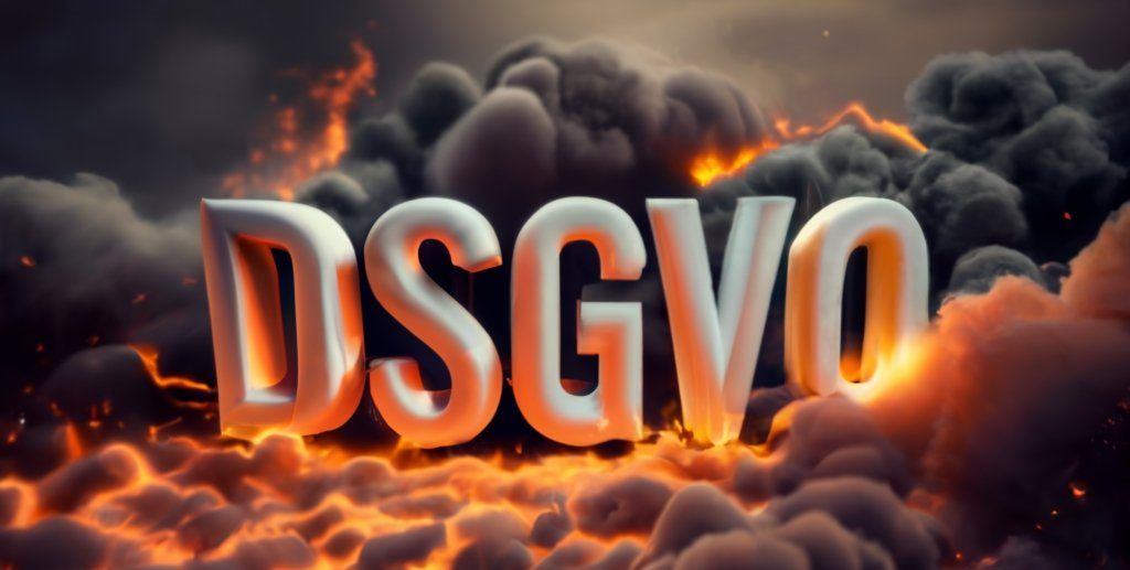 Übrigens: Der Datenschutz ist schuld. Immer