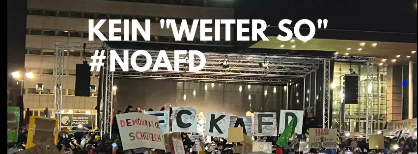Mit „weiter so“ kommen wir nicht weiter, nicht in der Politik, nicht persönlich&nbsp;#NoAfD