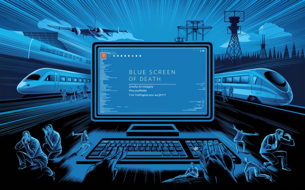 „Blue Screen of Death“ in einer vernetzten&nbsp;Welt