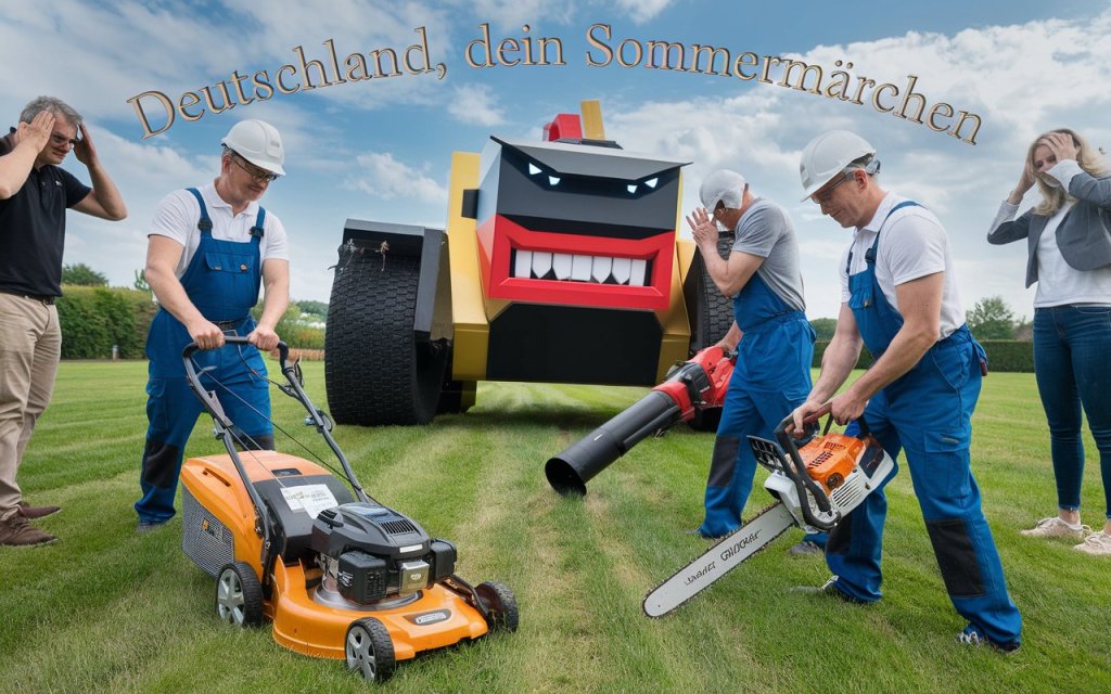 Deutschland, Land der Rasenmäher und&nbsp;Laubbläser
