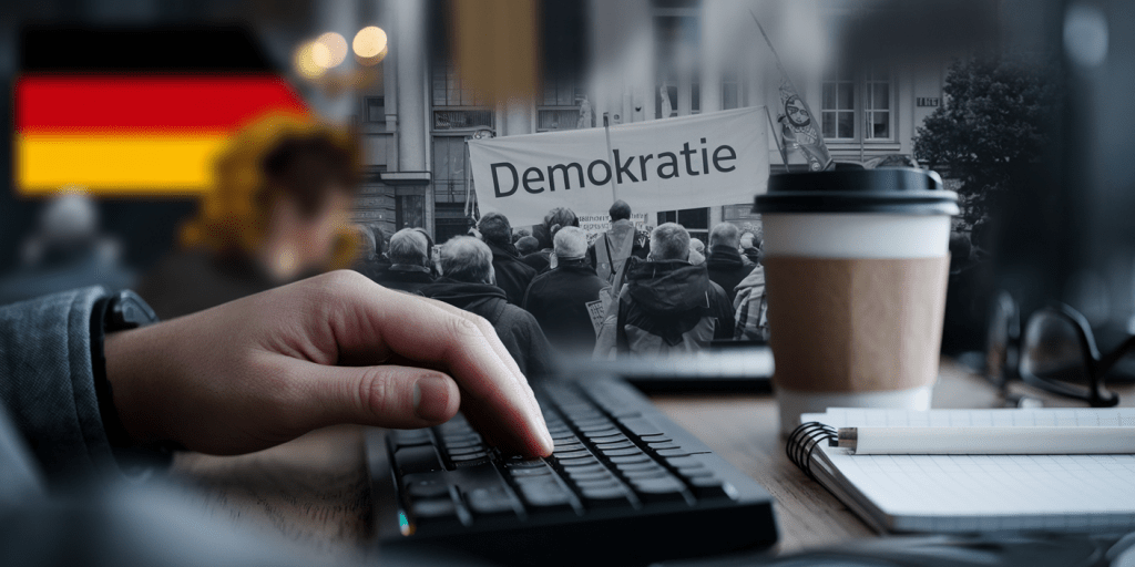 Gerade jetzt Flagge für unsere Demokratie zeigen&nbsp;#Blogfragen