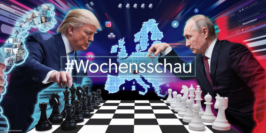 High Noon: Zwischen Trumps „Deals“und Putins Angriffskrieg&nbsp;#Wochenschau
