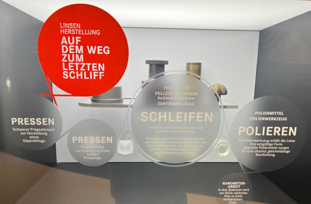 Erinnerungen an meinen Vater. Der war Feinoptiker und hat Linsen gepresst, geschliffen und poliert.