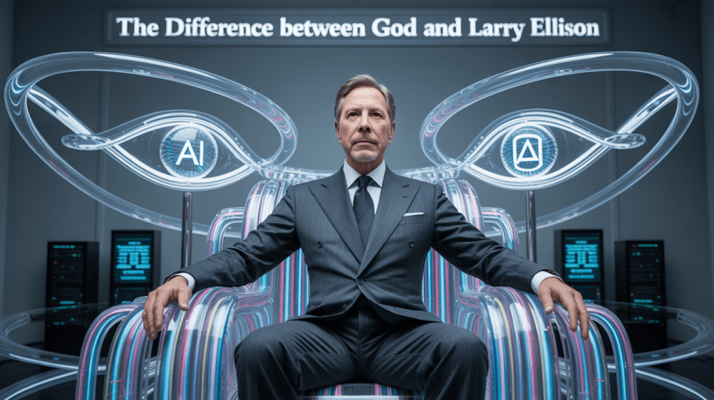 Trumps Schattenpräsident: Wie Oracle-Chef Larry Ellison die digitale Überwachung vorantreibt