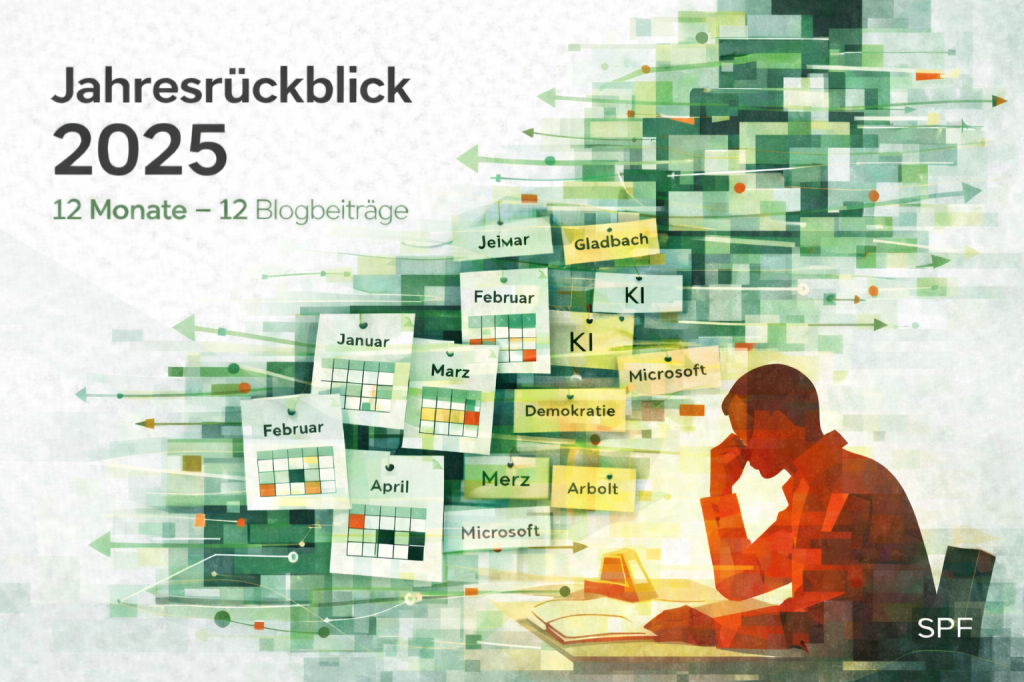 12 Monate – 12 Blogbeiträge: Rein subjektiv ausgewählt