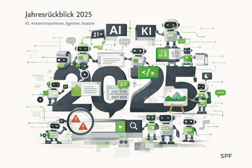 Antwortmaschinen, Agenten, Avatare: Mein KI-Tools 2025