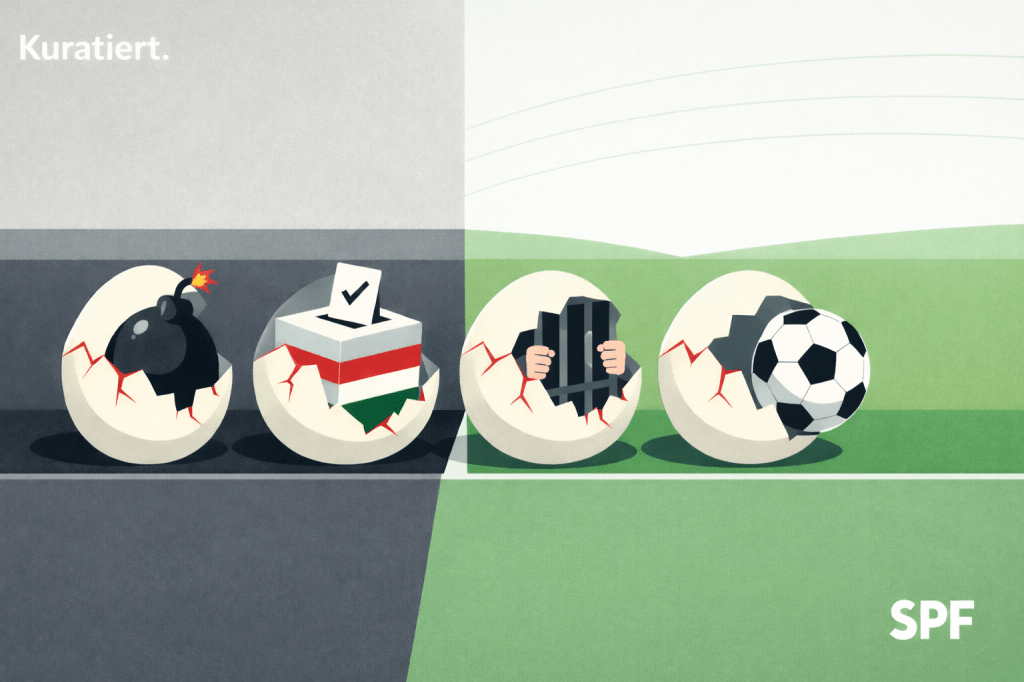 Vier zerbrochene „Ostereier“: Menschen im Iran, Wähler in Ungarn, Knast in der Türkei, Reisen in die&nbsp;USA